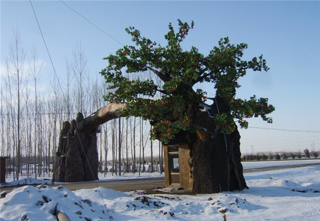 乌兰察布假山假树
