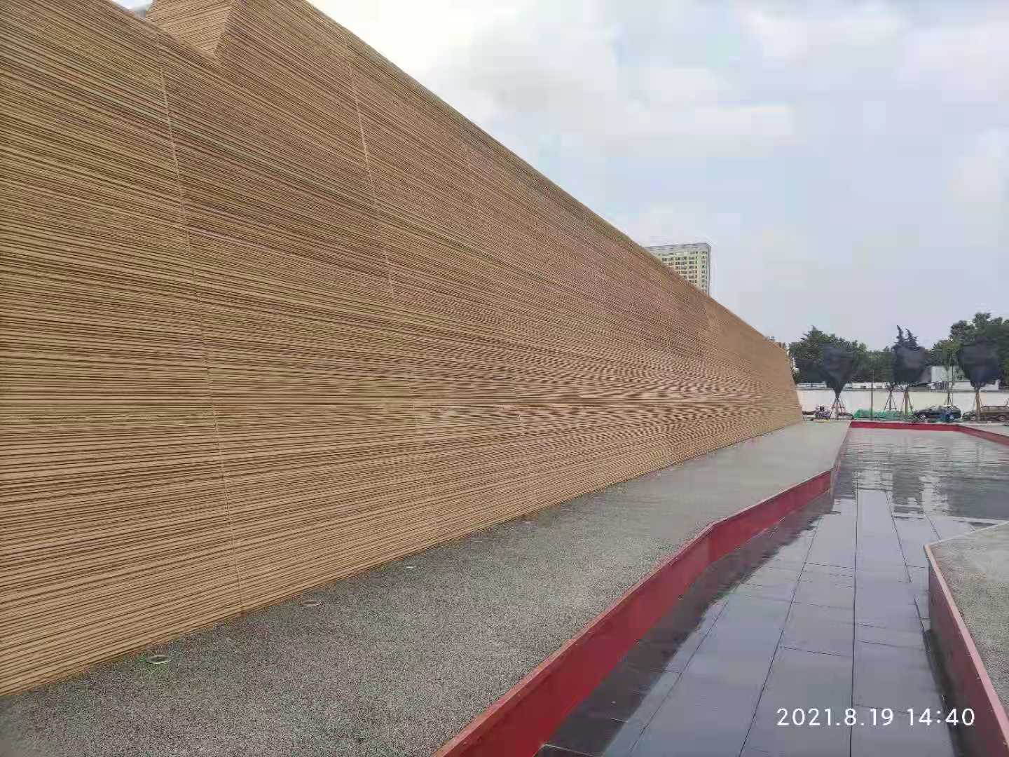 夯土墙挂板
