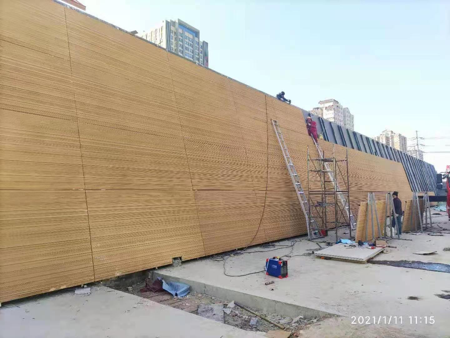 夯土幕墙挂板